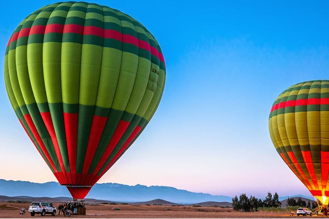 Hot air balloon in Marrakech (2)